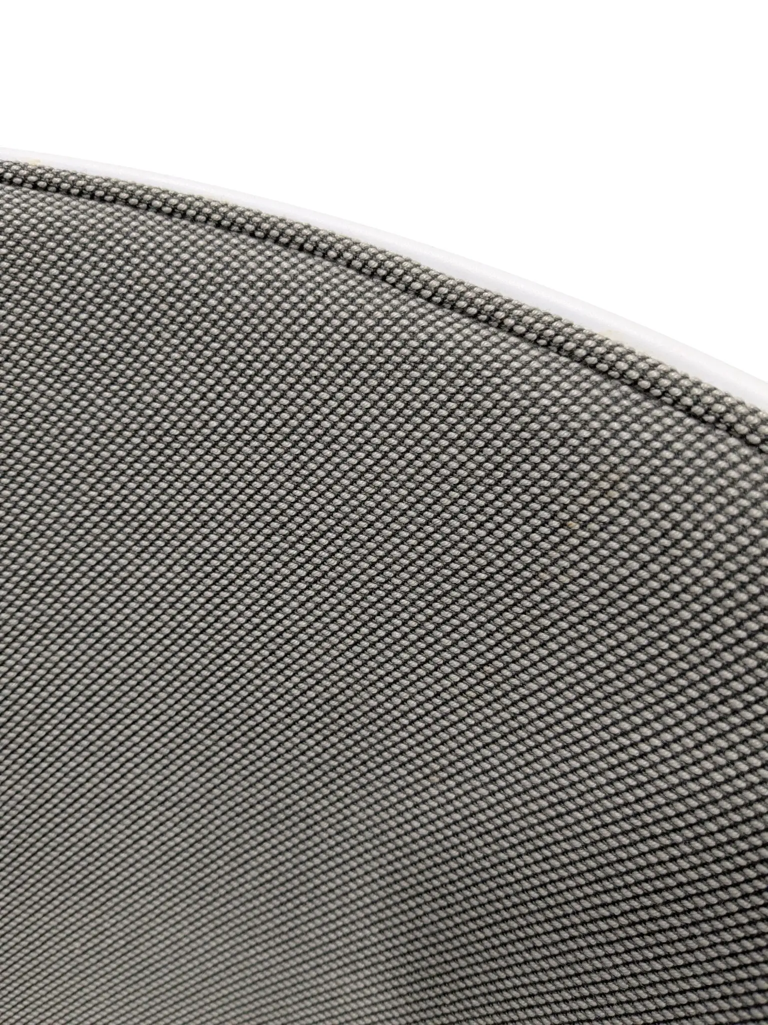 Konferensstol AAC24 Front Upholstery GråVitKrom (4)