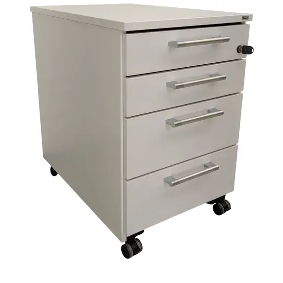 Rullhurts Kinnarps 4-lådor Vit (2)