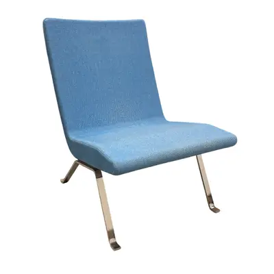 Fåtölj Materia Roscoe BlåKrom