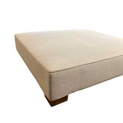 Sittpuff FlexForm Groundpiece Vit/Beige