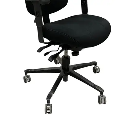 Kontorsstol Malmstolen 4000 Svart (1)