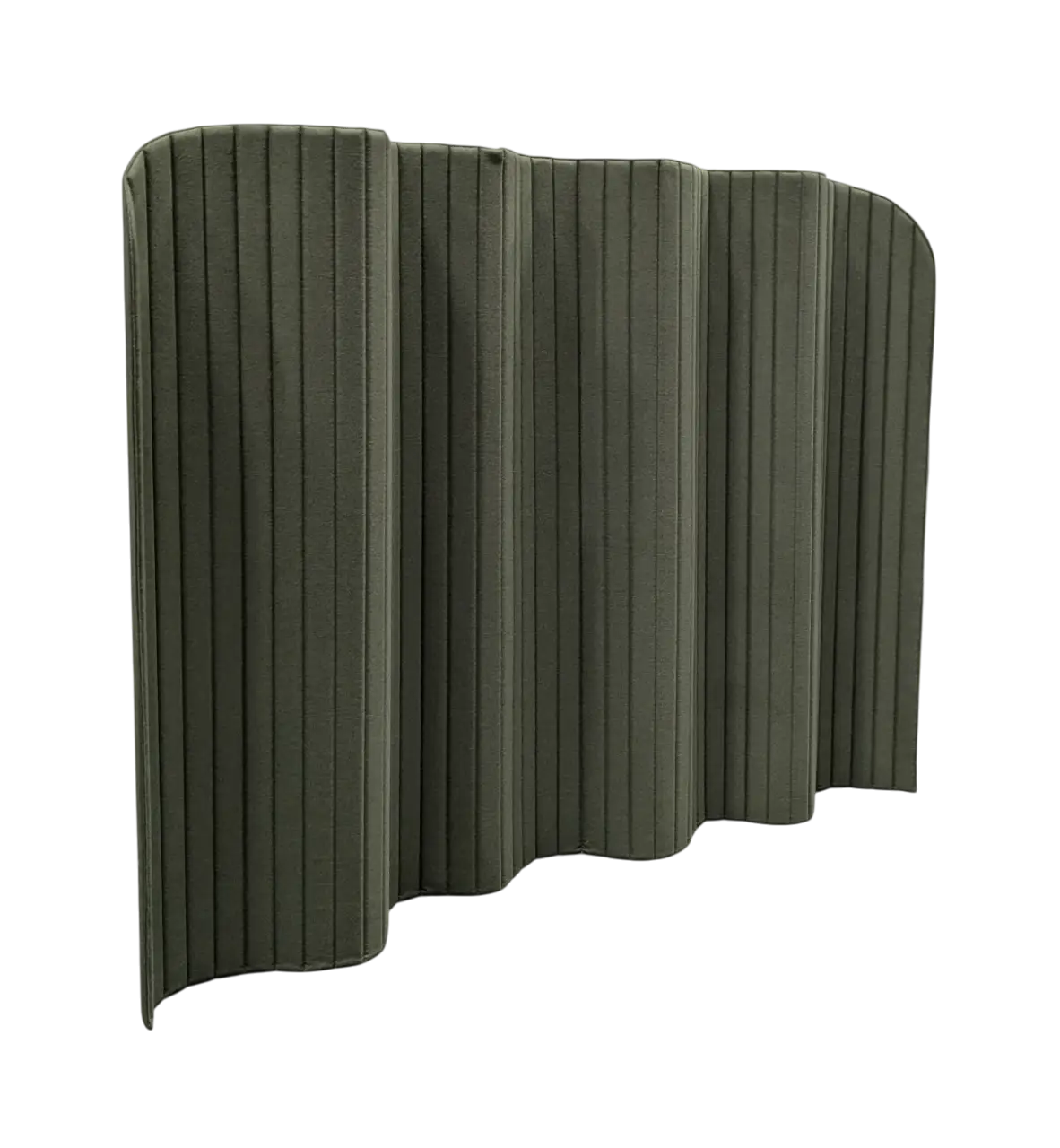 Golvskärm Zilenzio Focus Floor 240×150 Mörkgrön