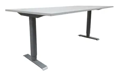 Elskrivbord Lanab Design Grå 160-180×70 (2)