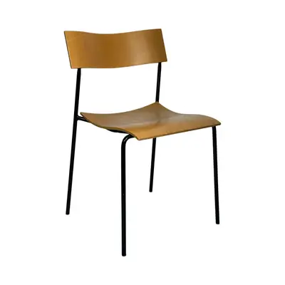 Stol Lammhults Campus Björk/Svart