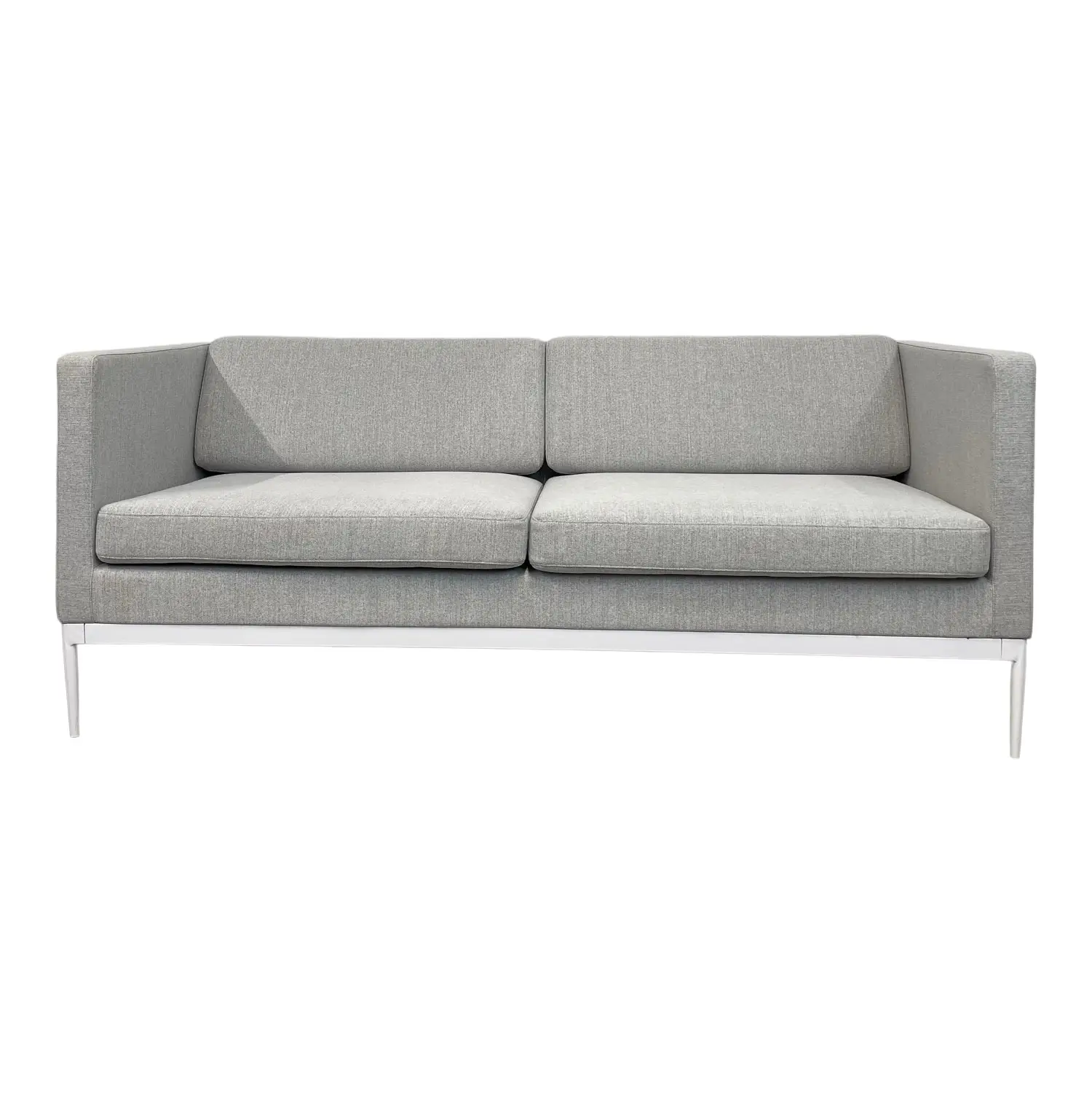 Soffa Lotus Bergamo LjusgråKrom (2)