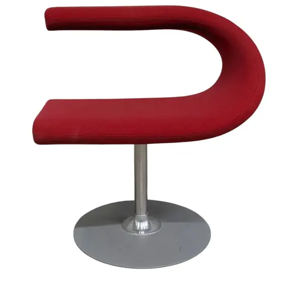 Fåtölj Blå Station Innovation C RödKromGrå (4)