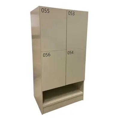 Förvaring Flexlock 4-skåp LjusgråBeige