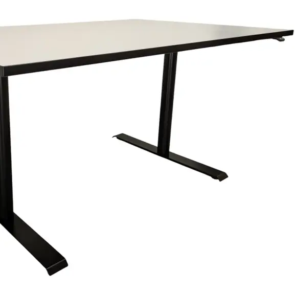 Elskrivbord Lanab Design Svart 120-140×80-90 (6)