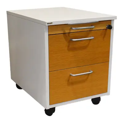 Rullhurts Edsbyn 2-lådor Vit/Ek