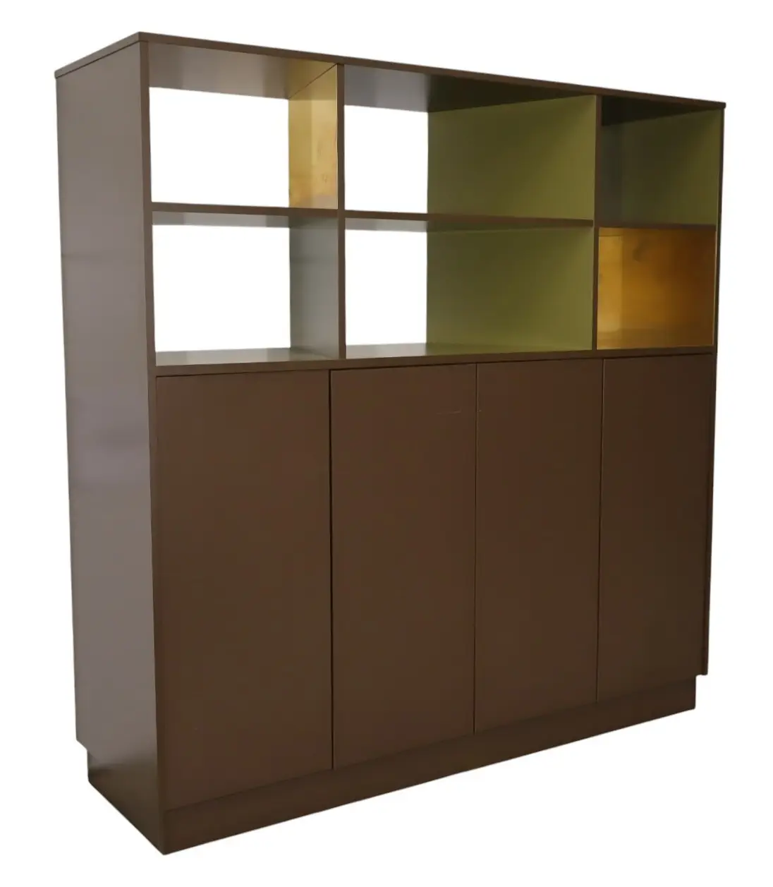 Förvaring BrunGrönMässing