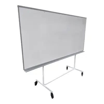 Whiteboard på hjul Vit 250×198