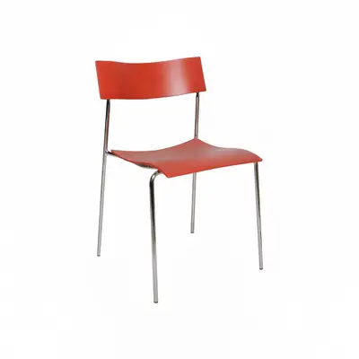 Stol Lammhults Campus Air Röd/Krom