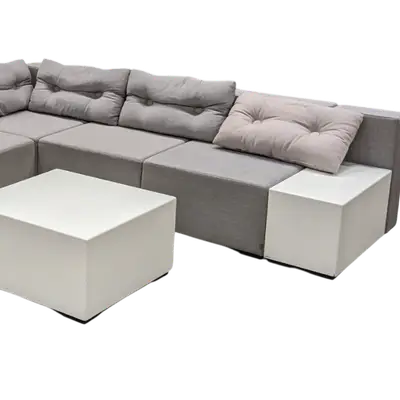 Modulsoffa Materia Monolog LjusgråVit