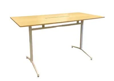 Projektbord AskVit 200×100