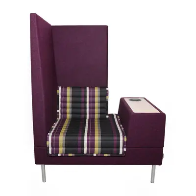 Soffa Offecct Smallroom Plus 1000 Vänster Lila/Flerfärgad