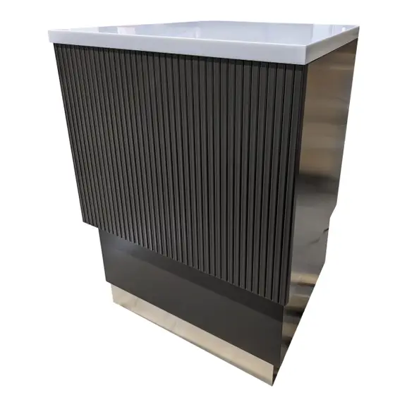 Receptionsdisk GråBrunVit 90×74 (4)