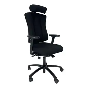 Arbetsstol Officeline Höganäs +502 Svart