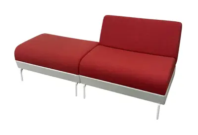 Soffa Lammhults Addit 2-Sits RödVit