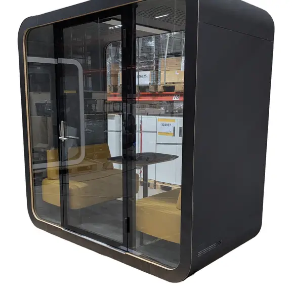 Telefonbås Pod Martela Framery Q Meeting Maggie Svart (9)