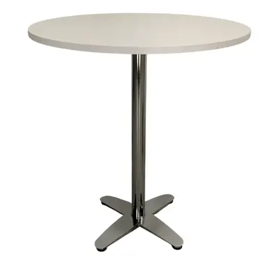 Ståbord VitKrom Ø80