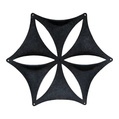 Ljudabsorbent Abstracta Airflake Svart