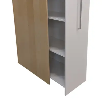 Towerförvaring Kinnarps VitBjörk Höger