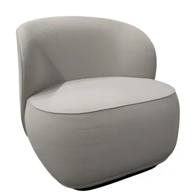 Fåtölj Friends & Founders Pipe Lounge Gräddvit