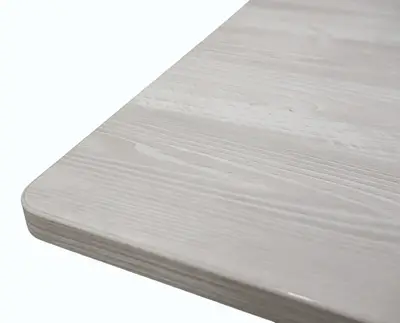 Konferensbord Grålaserad AskVit 360×120