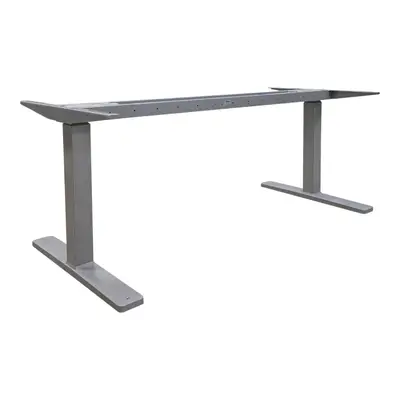 Elskrivbord Kinnarps Oberon Grå 160-180×70-80