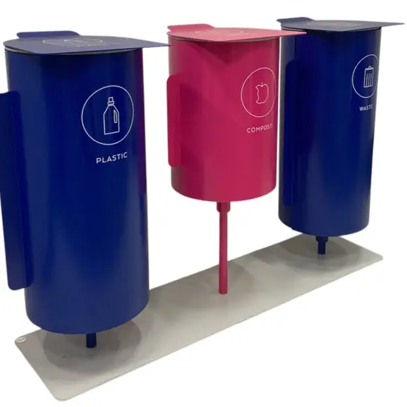 Källsortering Trece Birdie BlåRosa