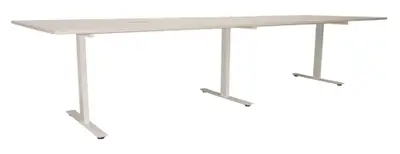 Konferensbord Vitlaserad AskVit 360×120