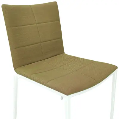 Stol Lammhults Archal Olivgrön/Vit