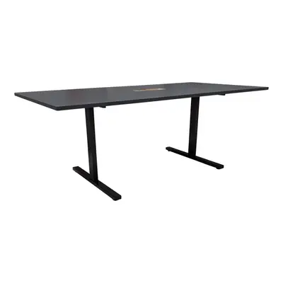 Konferensbord Narbutas GråSvart 200×100