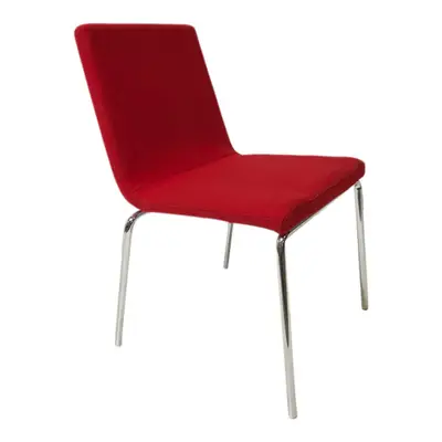 Stol Skandiform Afternoon Röd/Krom