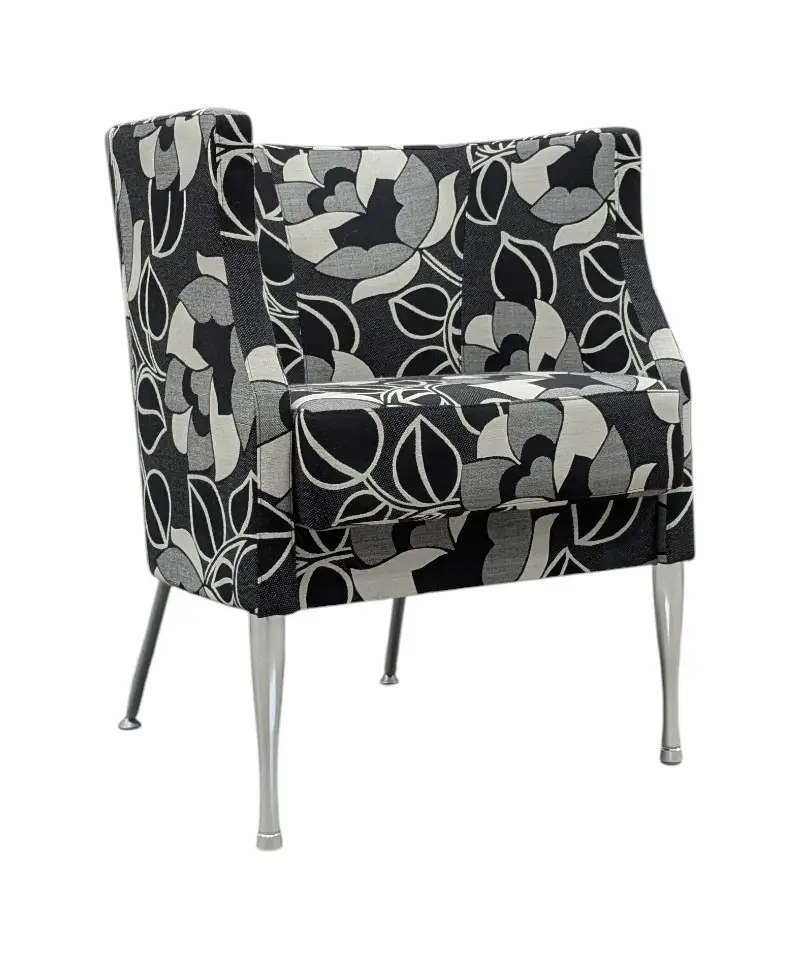 Fåtölj Kinnarps Arriba SvartVitGrå (1)