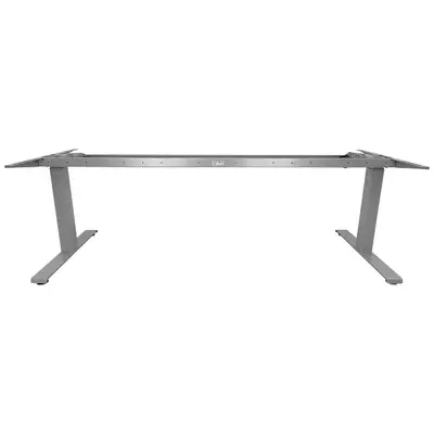 Elskrivbord/Konferensbordsstativ Kinnarps Serie [P] City Grå 200-220x80-100