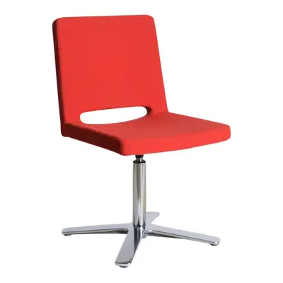 Stol Martela SoftX Röd/Krom