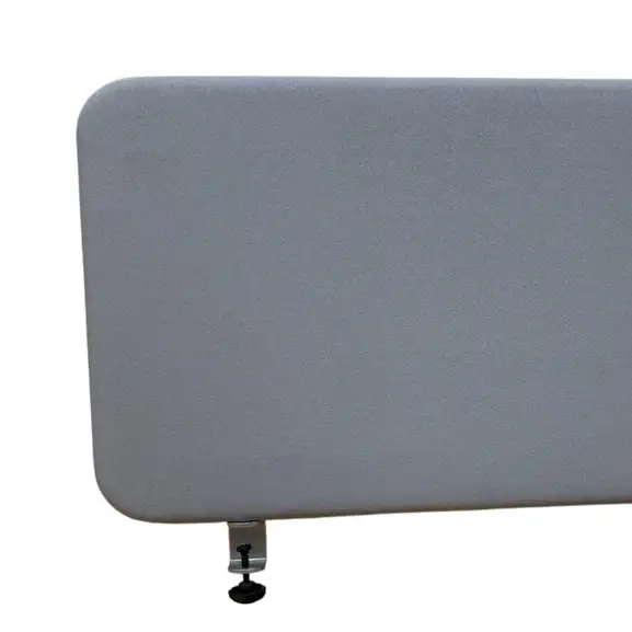 Bordsskärm Abstracta Softline Grå 80×45 (2)