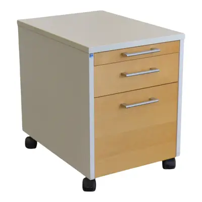 Rullhurts SA-Möbler 3-lådor Vit/Björk