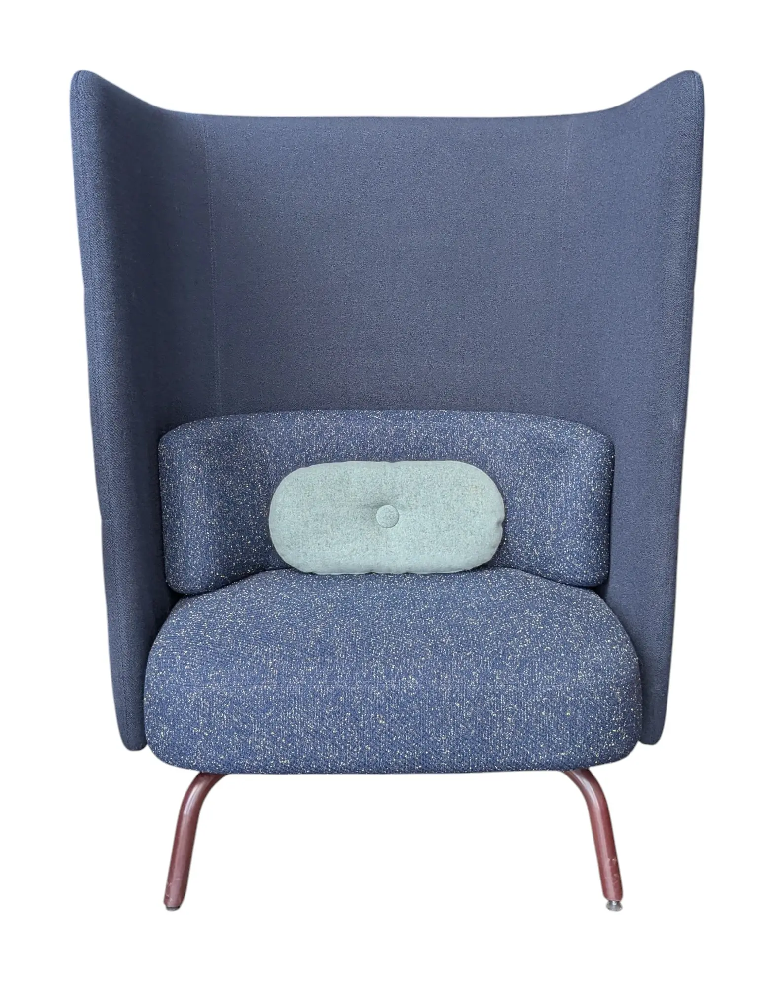 Telefonfåtölj Lammhults Portus BlåVinröd (2)