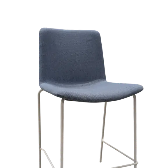 Barstol Pedrali Inga 5687 LjusblåVit (2)