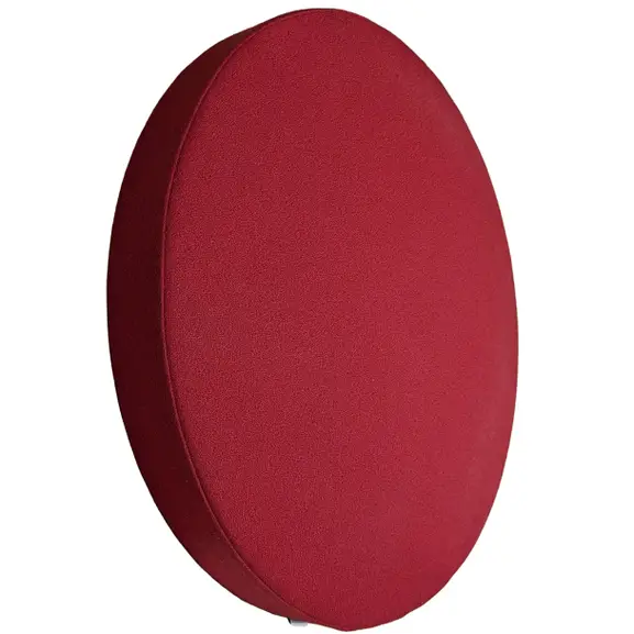 Ljudabsorbent Zilenzio Dezibel Wall Röd Ø60