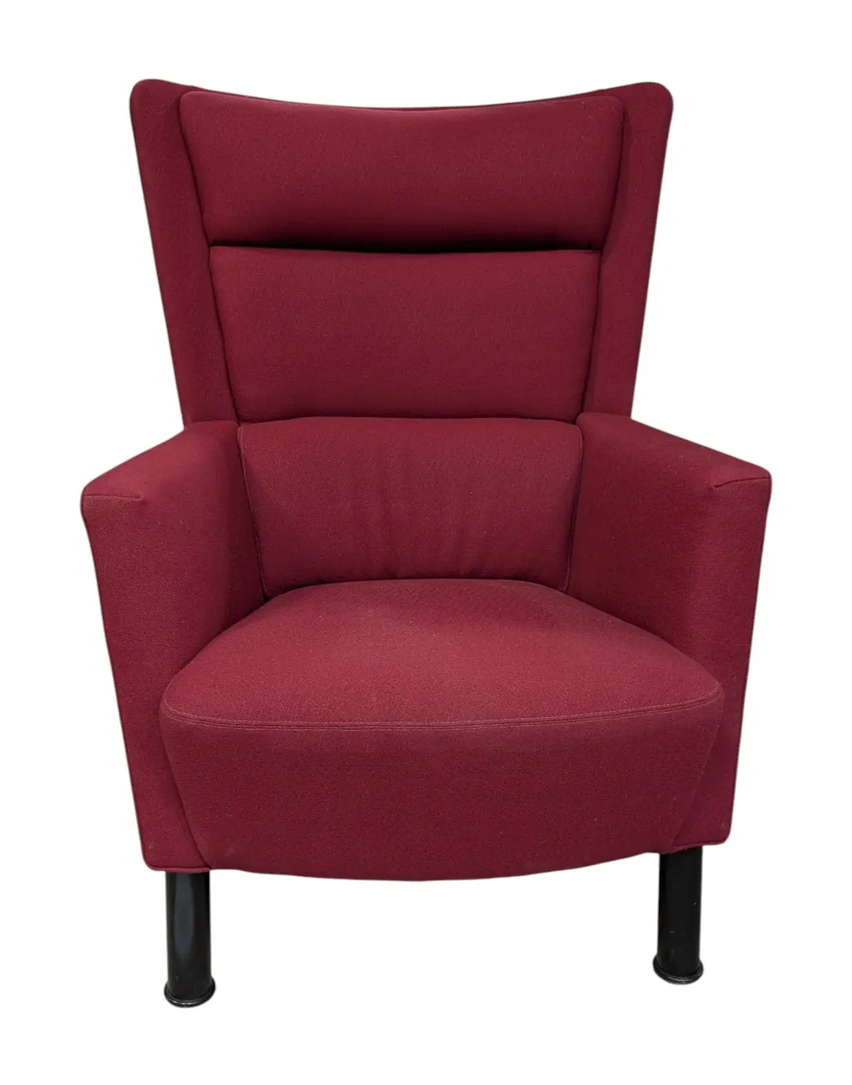 Fåtölj Kinnarps Apollo Hög RödSvart (2)