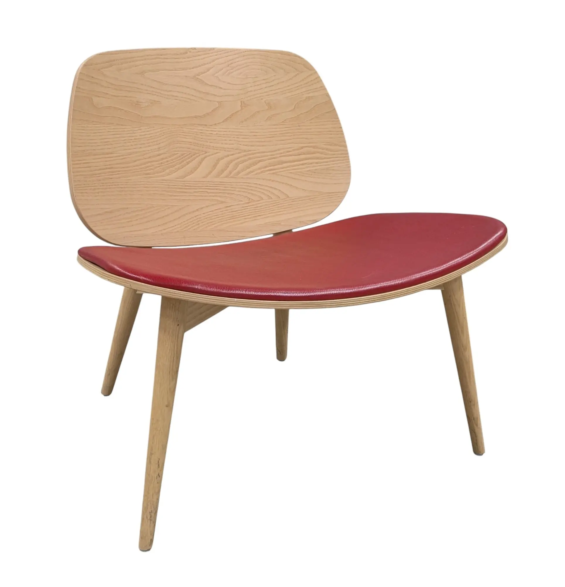 Fåtölj Skandiform Papa F-276 AskRöd