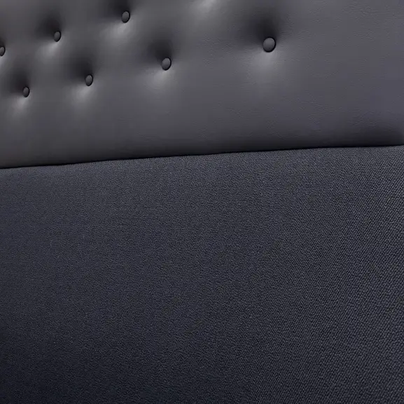 Soffa Vilax London Light High MörkblåKonstläder (2)