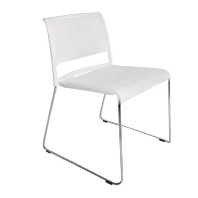 Stol Wilkhahn Aline 230/1 Vit/Krom