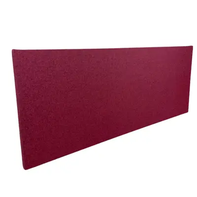 Bordsskärm Zilenzio Rosa/Röd 160x65