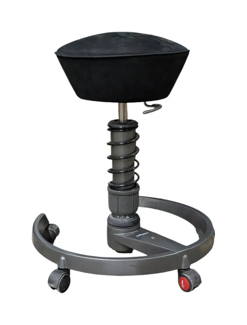 Balansstol Aeris Swopper Svart (2)