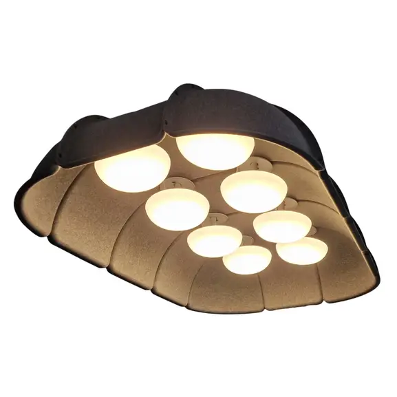 Taklampa Ateljé Lyktan Hood Pendel Grå (2)