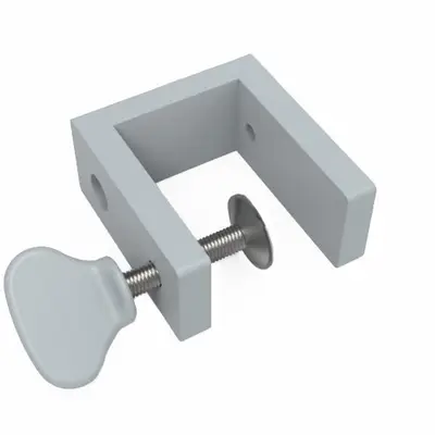 Beslag till Lintex Edge Bordsskärm Grå